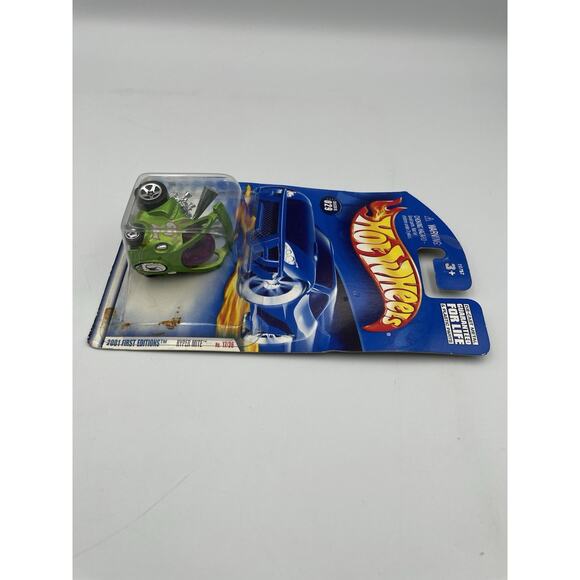 Hot Wheels 2001 First Editions Hyper Mite #17/36 #029 Green 1/64 - Picture 5 of 8